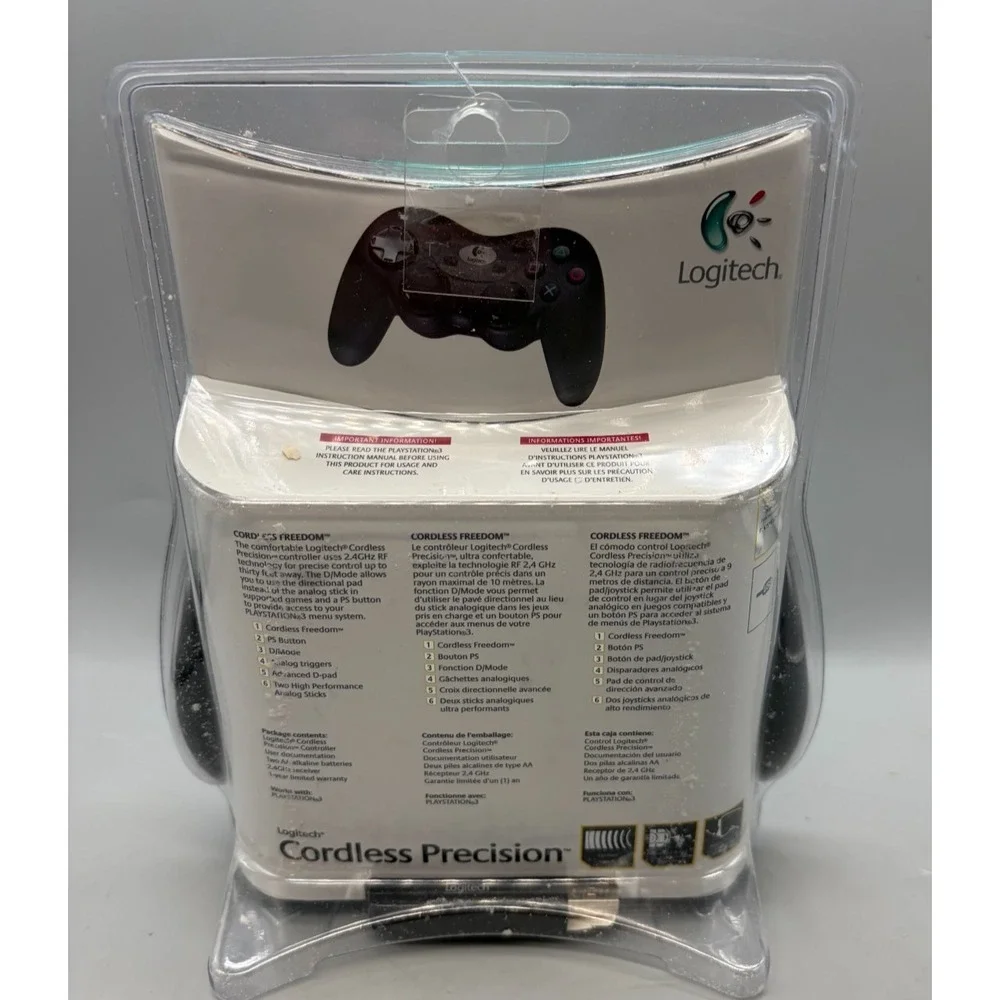 LOGITECH PS3 Cordless Precision Controller & Dongle (G-X5C11A)